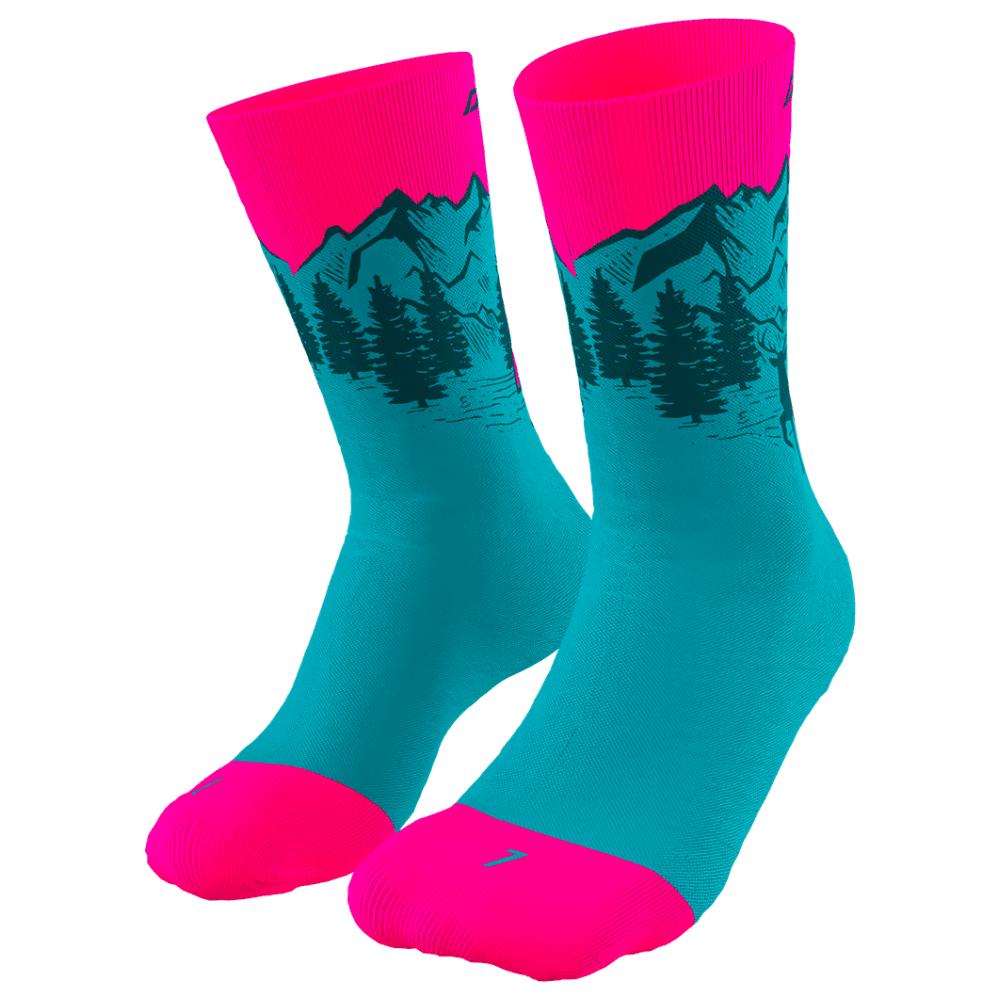 Dynafit Stay Fast SK Socks Summer Apparel - Socks Dynafit Medium Ocean