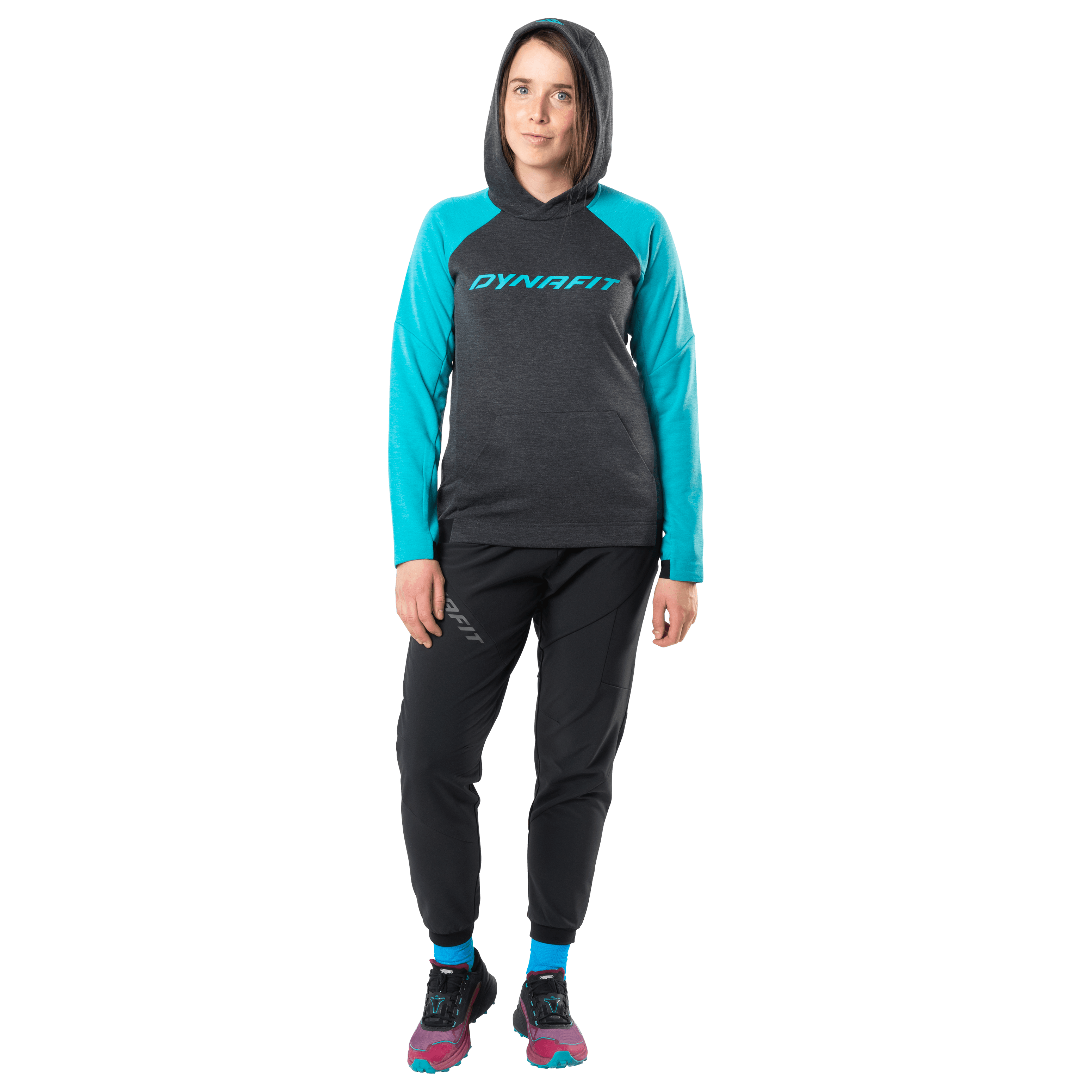 Dynafit W 24/7 Polar-Tec Hoody Winter Apparel - Winter Apparel Womens Mid Layer Top Dynafit