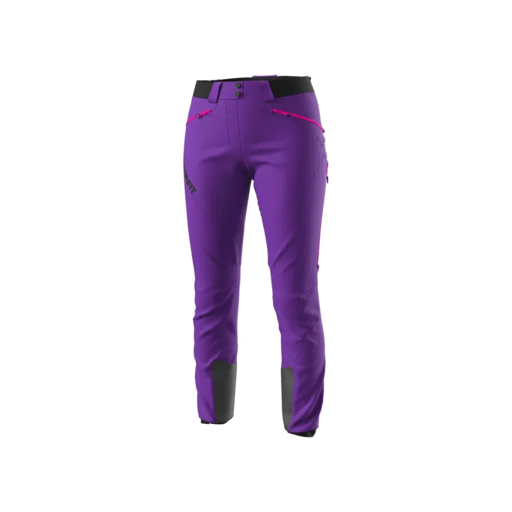 Dynafit W Low Tech Dynastretch Pant Winter Apparel - Winter Apparel Womens Softshell Bottom Dynafit Small Purple Haze