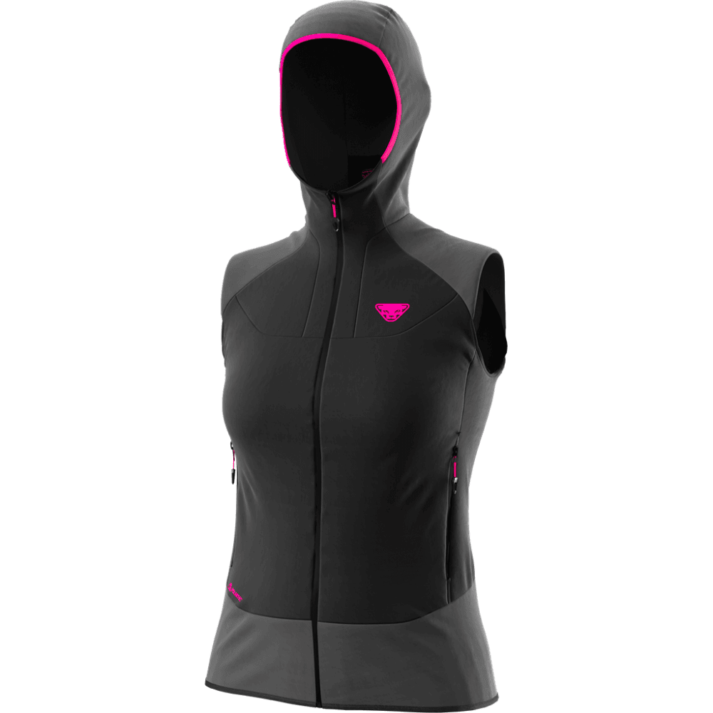 Dynafit W Mezzalama Polartec Alpha Vest (2023) Winter Apparel - Winter Apparel Womens Mid Layer Top Dynafit XSmall Black Out Magnet