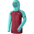 Dynafit W Radical Down Hooded Jacket Winter Apparel - Winter Apparel Womens Insulated Top Dynafit Marine Blue/Beet Red Small