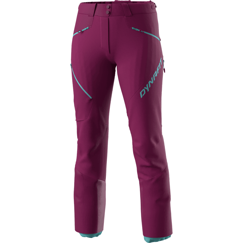 Dynafit W Radical Infinium Hybrid Pant Winter Apparel - Winter Apparel Womens Hardshell Bottom Dynafit XSmall Beet Red