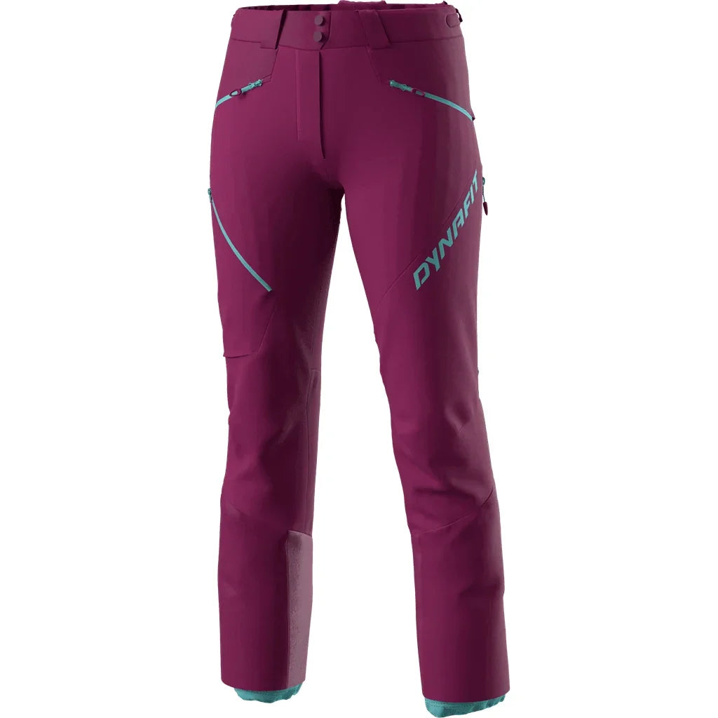Dynafit W Radical Infinium Hybrid Pant Winter Apparel - Winter Apparel Womens Hardshell Bottom Dynafit XSmall Beet Red