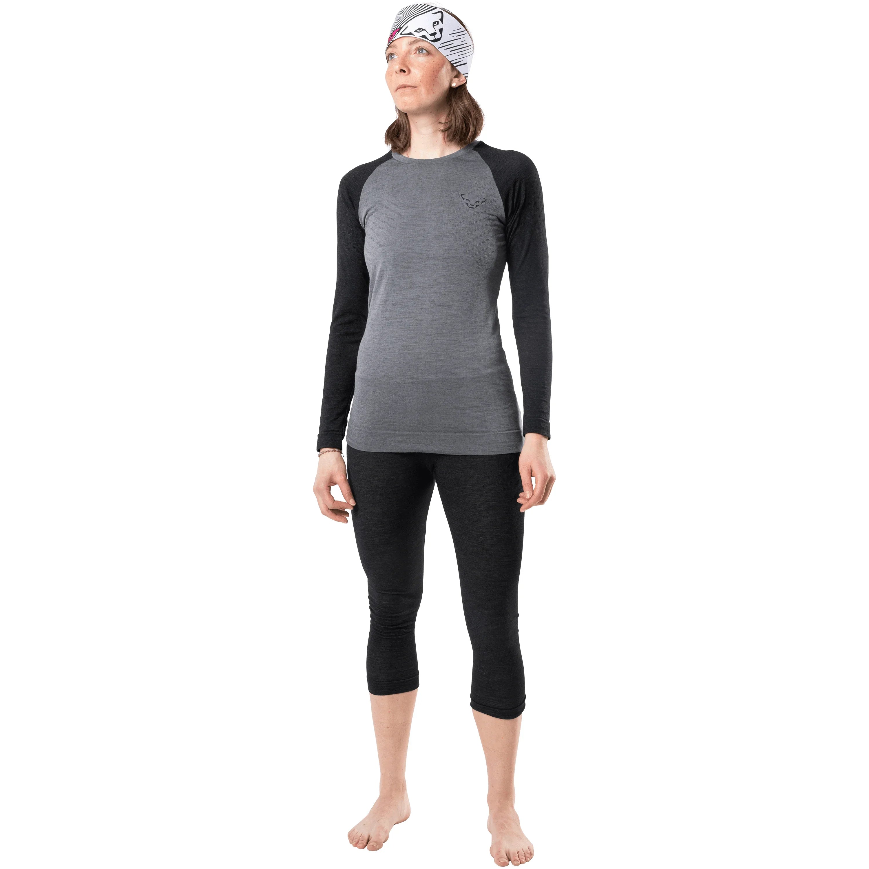 Dynafit W Tour Light Merino Long Sleeve Tee Winter Apparel - Winter Apparel Womens Base Layer Top Dynafit