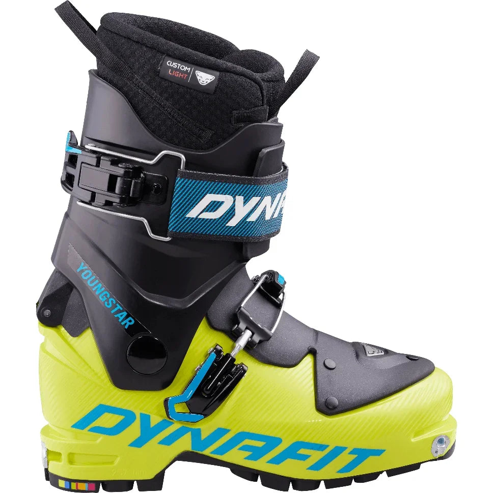 Dynafit Youngstar Touring Boot Ski Boots - Touring Boots - Ski Mountaineering - Mens Dynafit 21.5 Lime Punch/Black