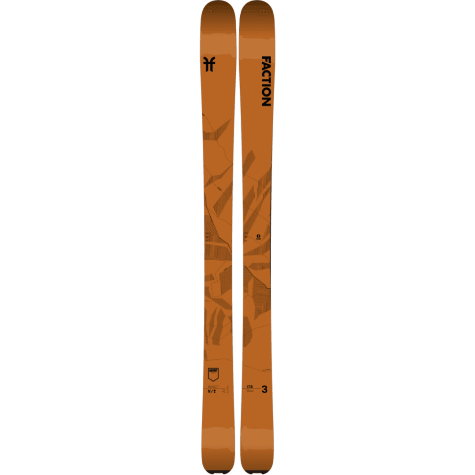 Faction Agent 3.0 Alpine Touring Ski Skis - Touring Skis - All Mountain - Mens Faction 172