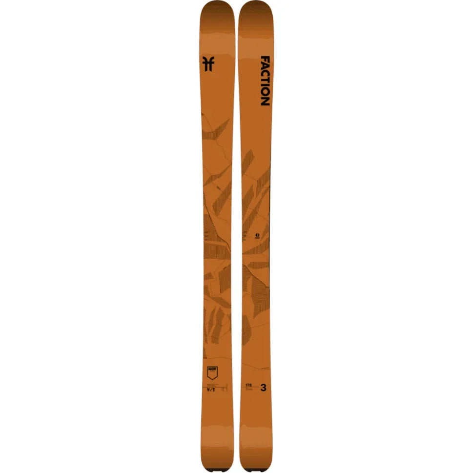 Faction Agent 3.0 Alpine Touring Ski Skis - Touring Skis - All Mountain - Mens Faction 172