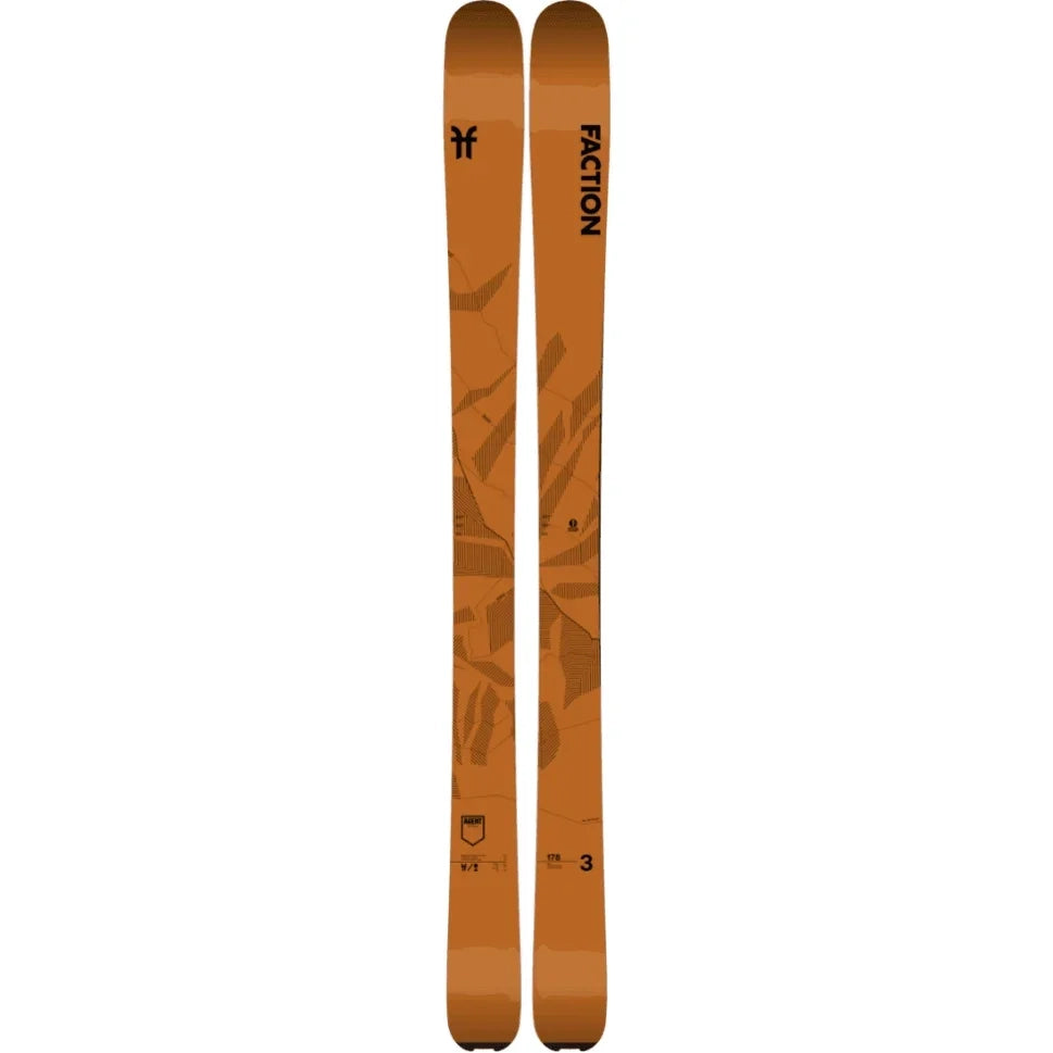 Faction Agent 3.0 Alpine Touring Ski Skis - Touring Skis - All Mountain - Mens Faction 172