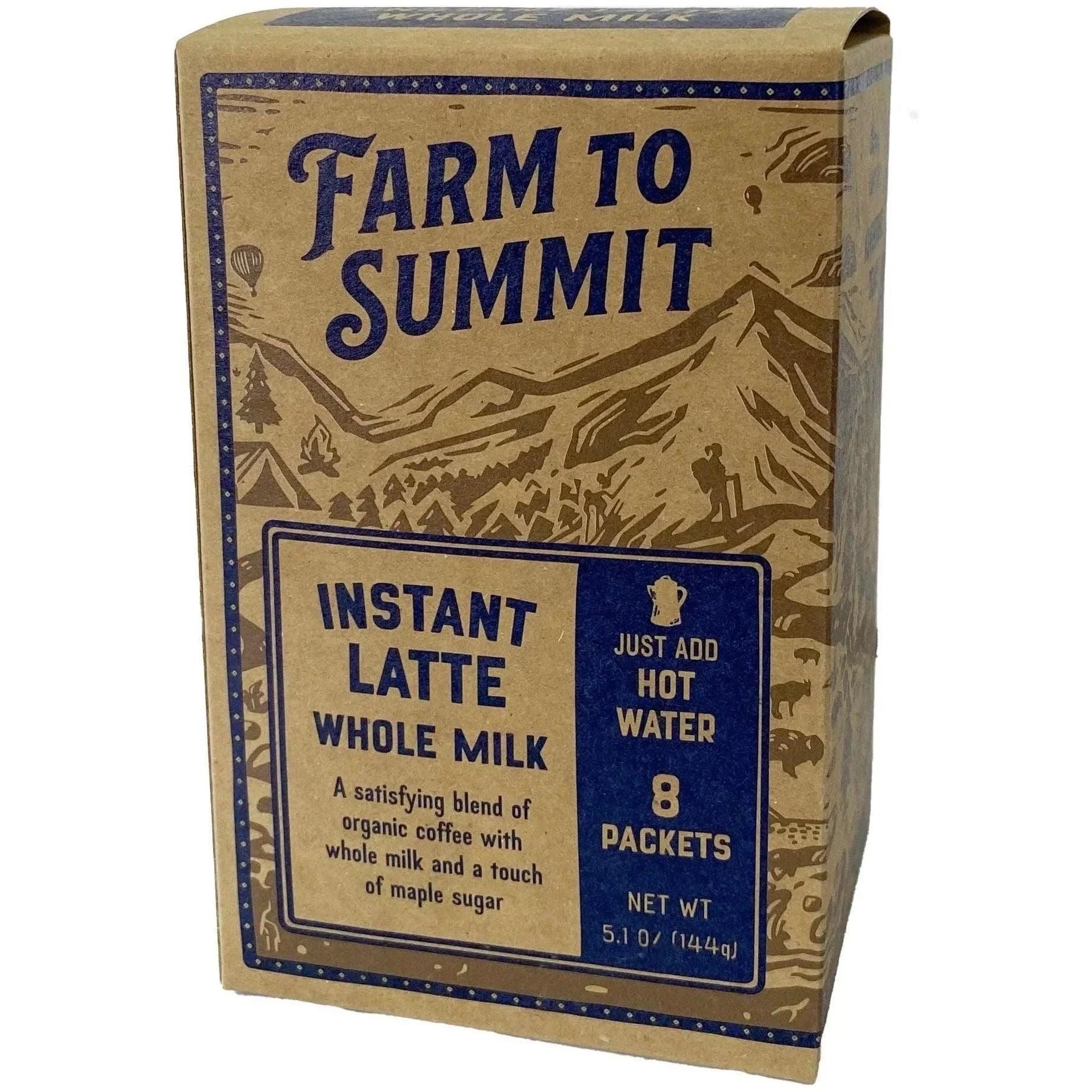 Farm To Summit Dehydrated Drinks Food Farm To Summit Whole Milk Latte