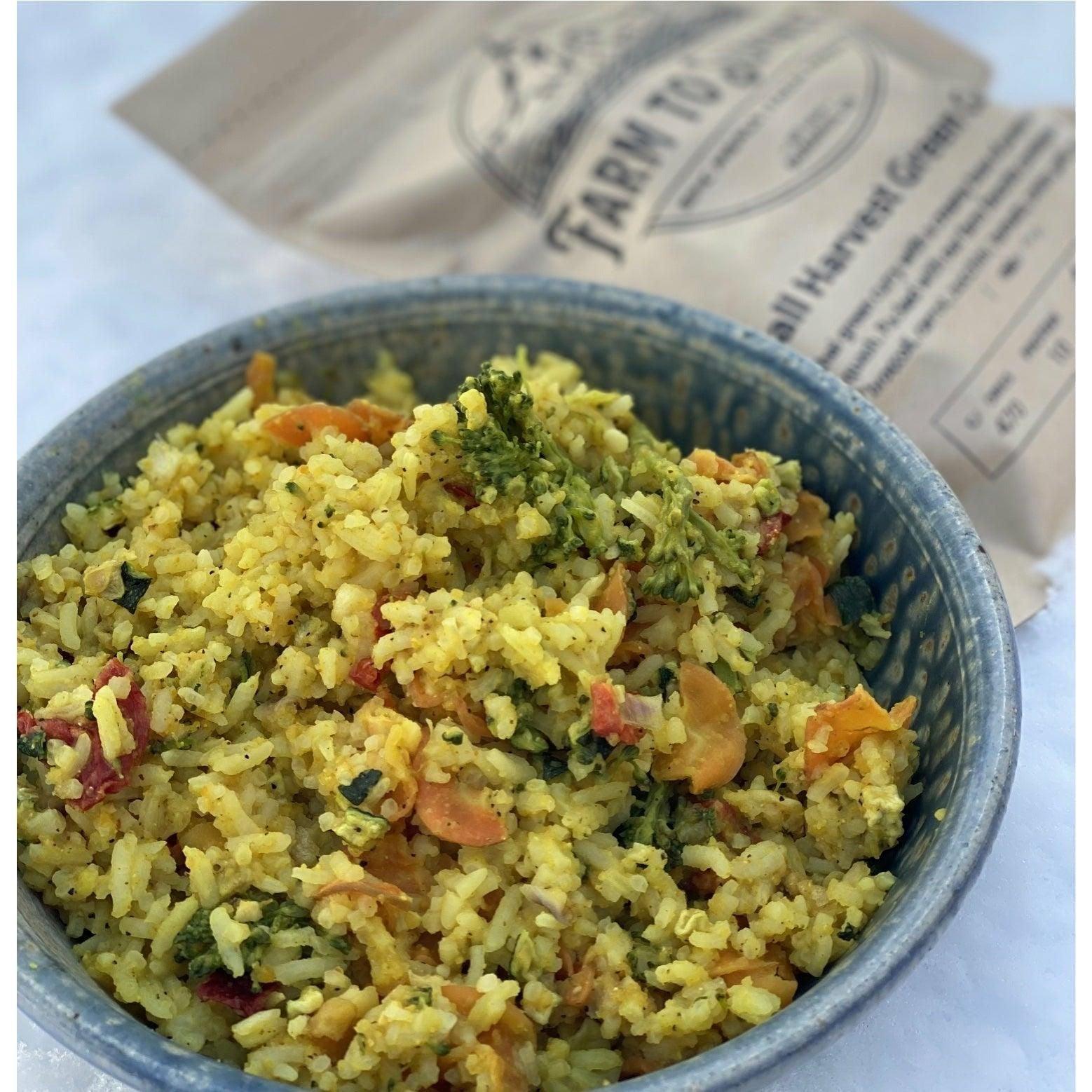 Farm To Summit Dehydrated Meals Summer Gear - Camp Accessories Farm To Summit Fall Harvest Green Curry