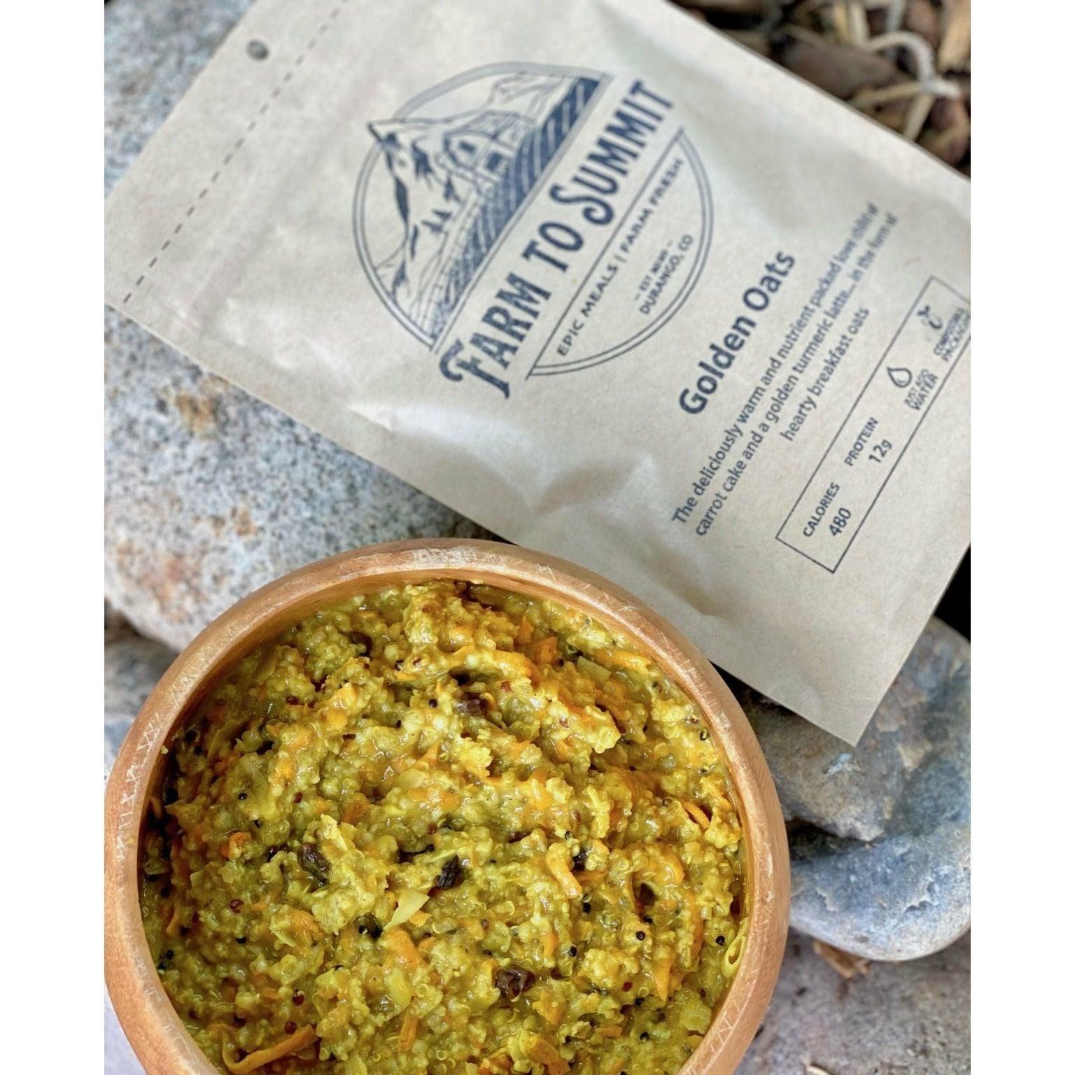 Farm To Summit Dehydrated Meals Summer Gear - Camp Accessories Farm To Summit Golden Oats