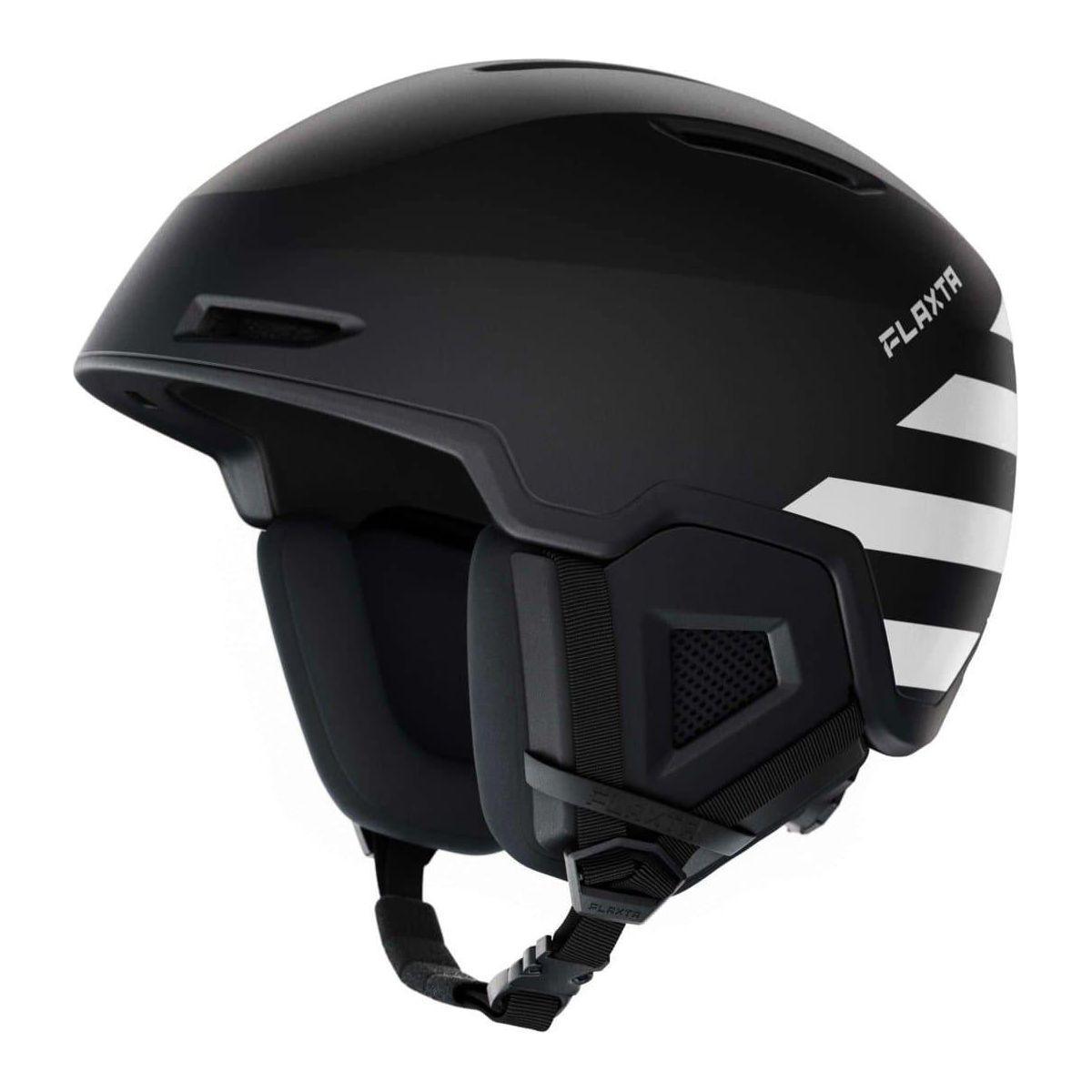 Flaxta Exalted Helmet Ski Helmet Flaxta Black/White stripes Small
