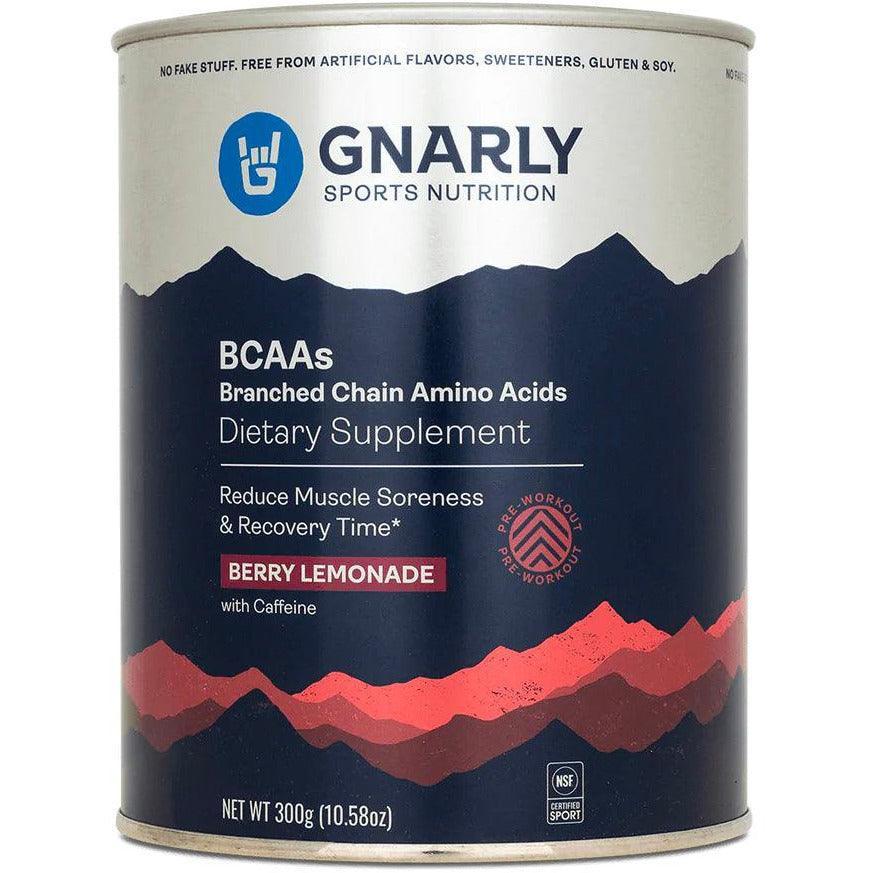 Gnarly BCAAs Dietary Supplement Cycling Accessories - Food Gnarly Berry Lemonade w/Caffeine (30 Servings)