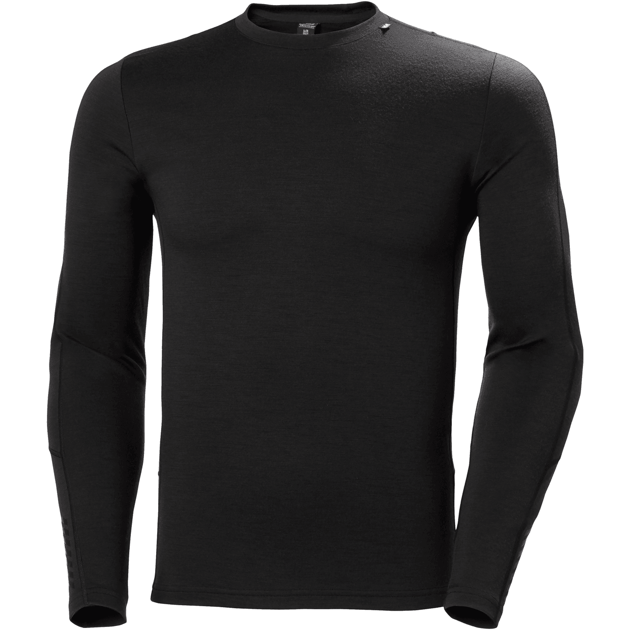 Helly Hansen M Lifa Merino Lightweight Crew Winter Apparel - Winter Apparel Mens Base Layer Top Helly Hansen Small Black