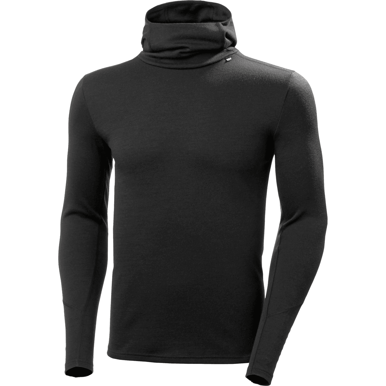 Helly Hansen M Lifa Merino Midweight Hoodie Winter Apparel - Winter Apparel Mens Mid Layer Top Helly Hansen Small Black