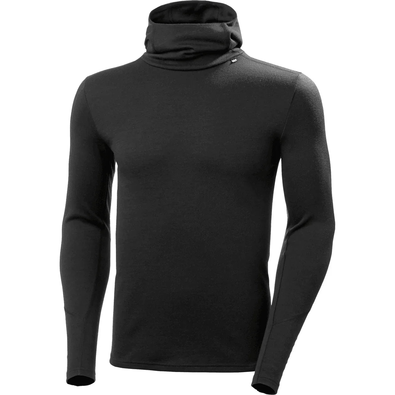 Helly Hansen M Lifa Merino Midweight Hoodie Winter Apparel - Winter Apparel Mens Mid Layer Top Helly Hansen Small Black