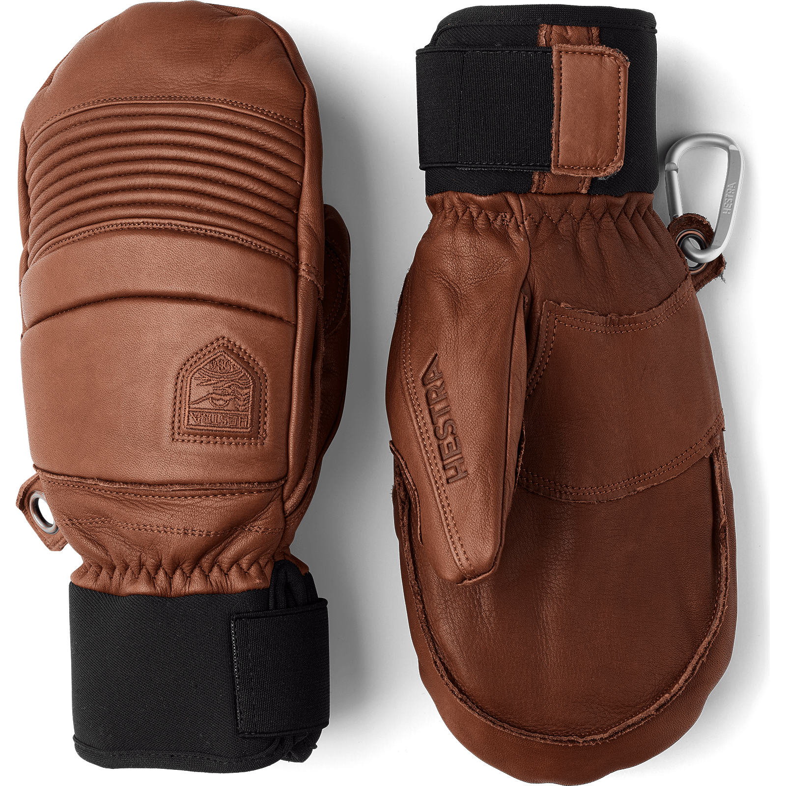 Hestra Leather Fall Line Mitt (2023) Winter Apparel - Gloves Hestra XS/6 Brown