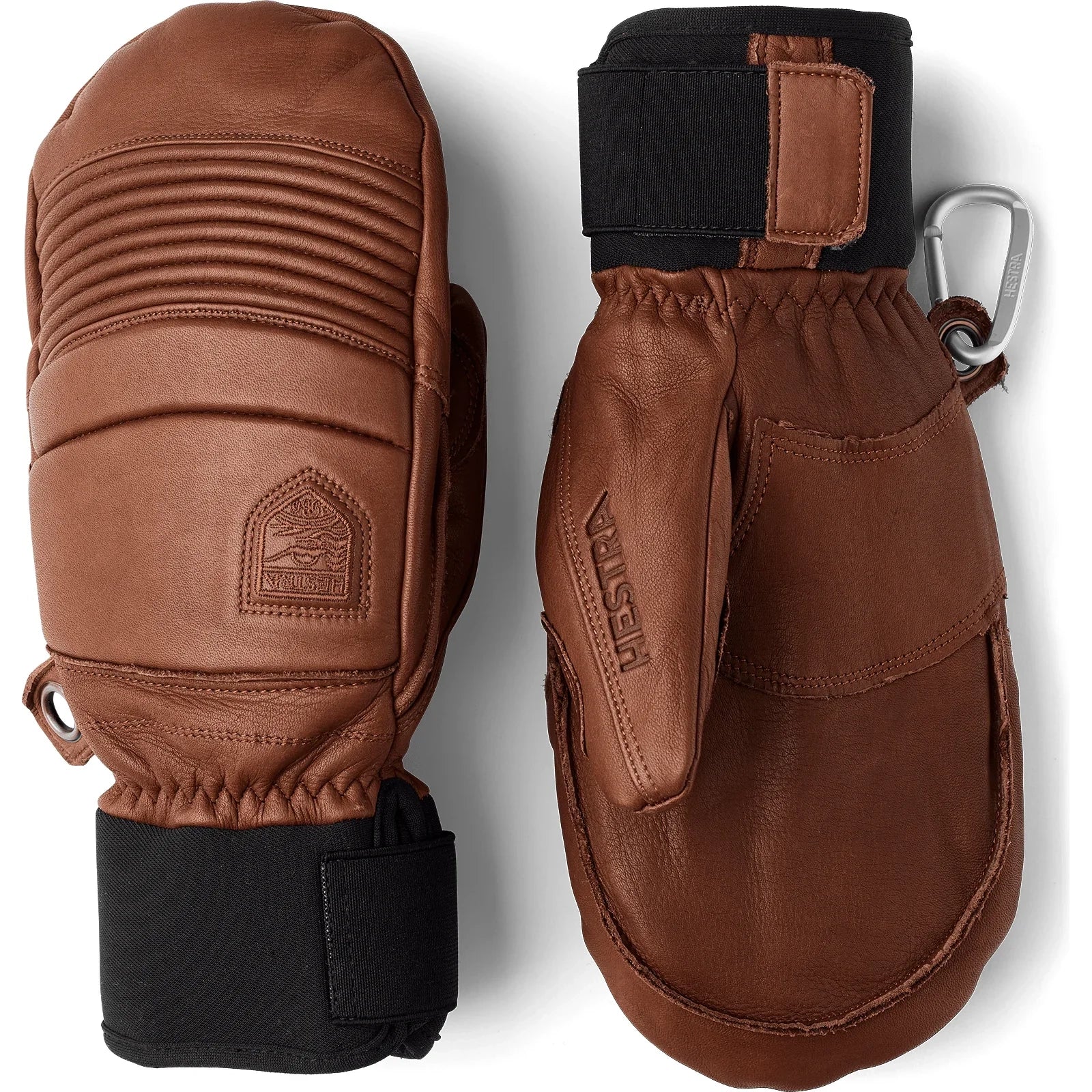 Hestra Leather Fall Line Mitt (2023) Winter Apparel - Gloves Hestra XS/6 Brown