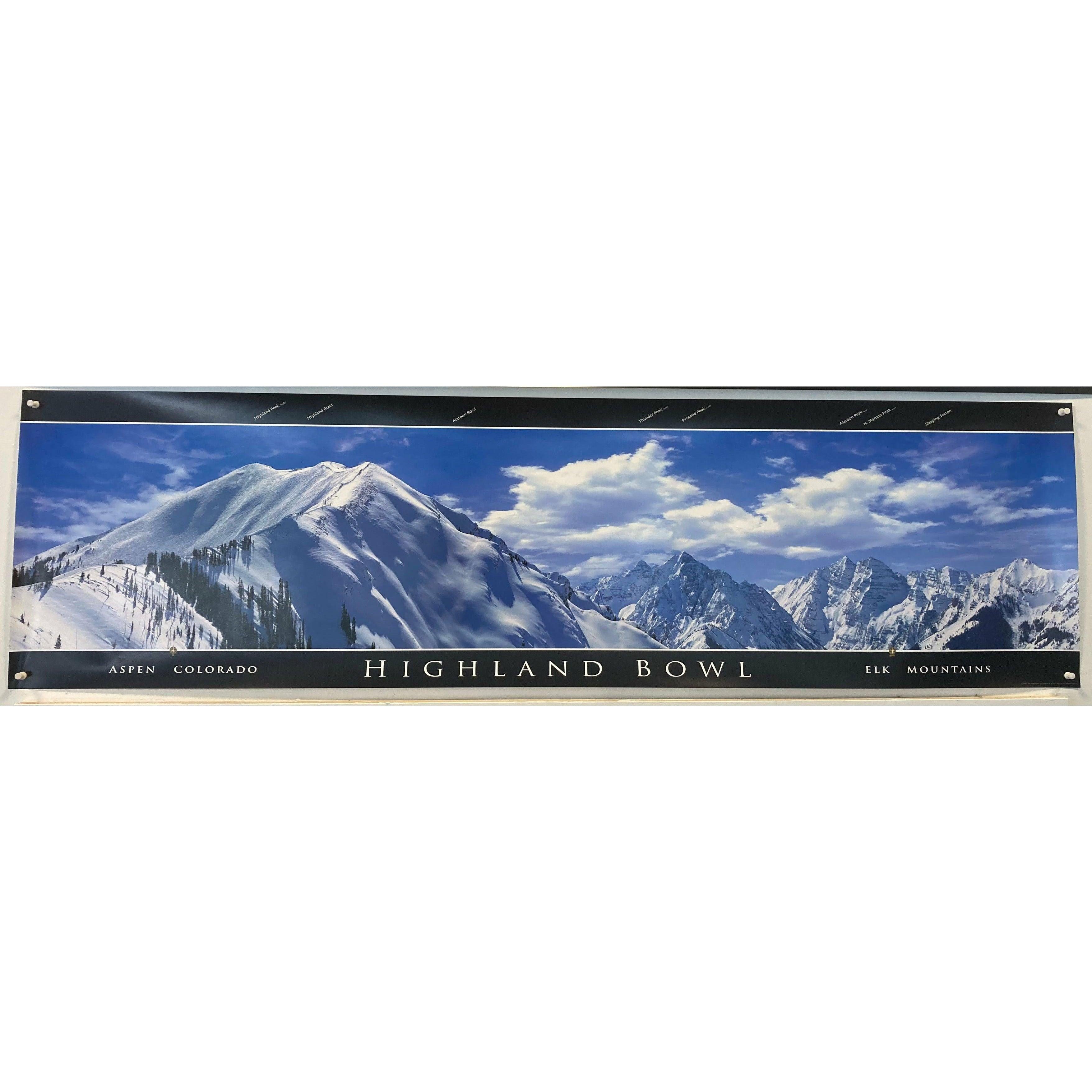 Highlands Bowl Poster Merch Cripple Creek Backcountry