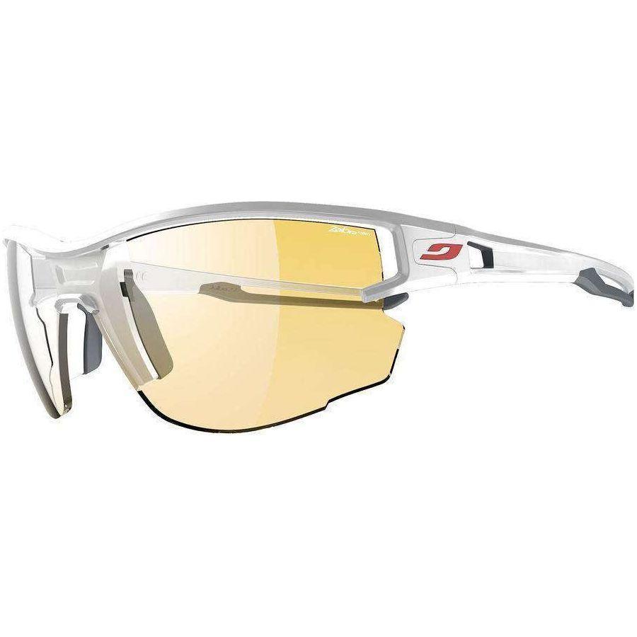 Julbo Aero Sunglasses Eyewear - Sunglasses Julbo White/Grey REACTIV Performance 1-3