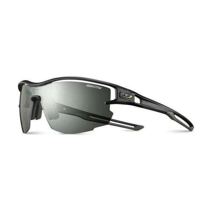 Julbo Aero Sunglasses Eyewear - Sunglasses Julbo Black/Army REACTIV Performance 1-3