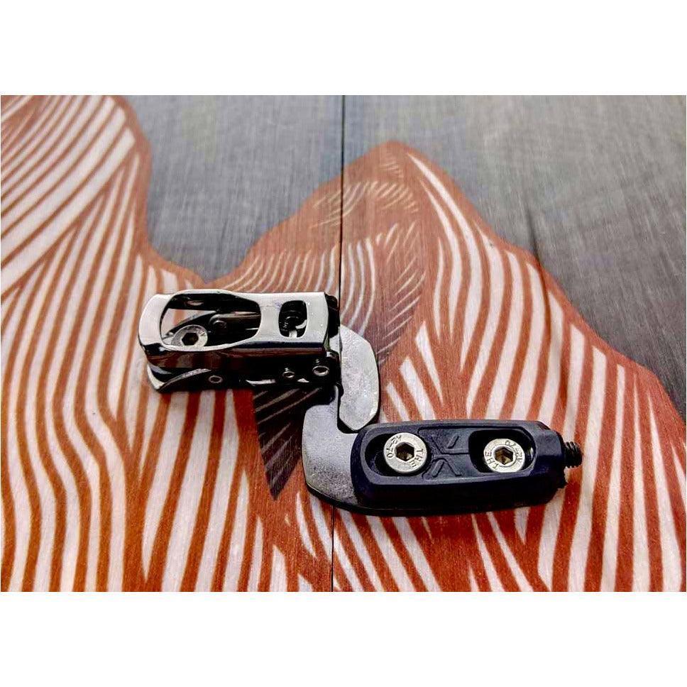 Karakoram UltraClips 2.0 for Splitboards Splitboard - Splitboard Binding Accessories Karakoram Coarse Thread Top Mount