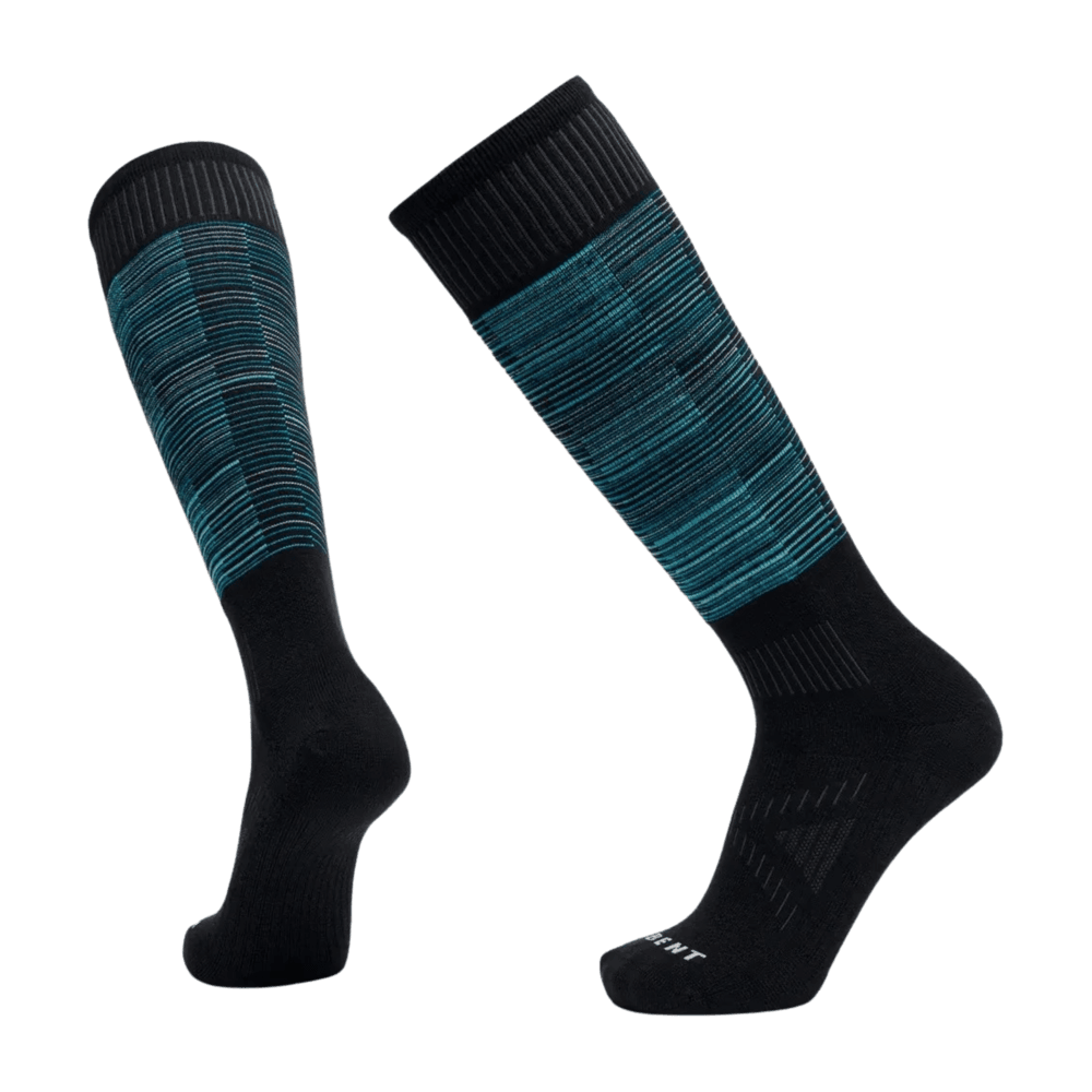 Le bent Glacier Ski Sock Winter Apparel - Socks Le Bent Aruba Blue Small
