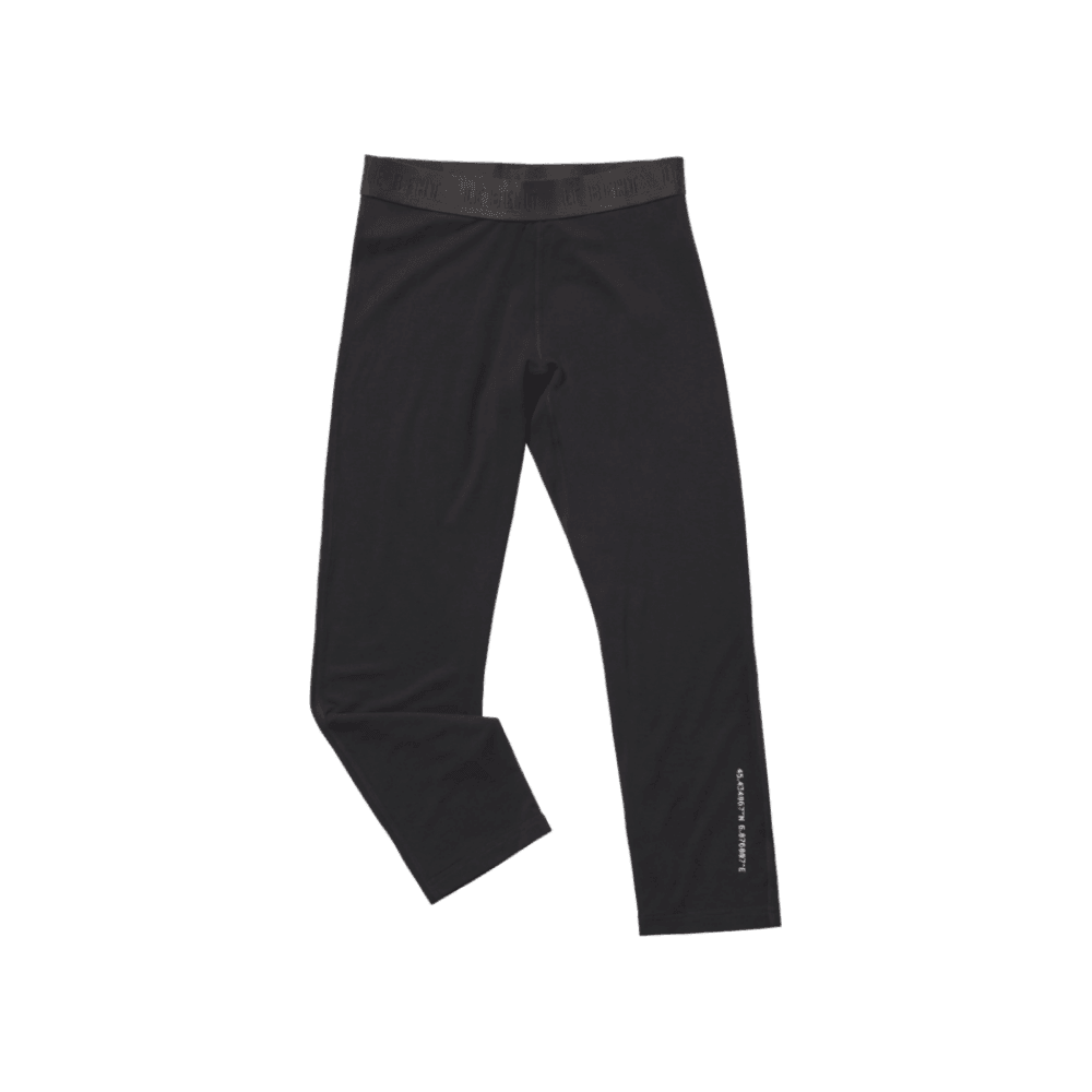 Le Bent W Core 200 3/4 Bottom Winter Apparel - Winter Apparel Womens Base Layer Bottom Le Bent Black XSmall