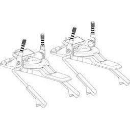 Look Pivot Brakes (Pair) Ski Bindings - Touring Binding Brakes Look