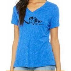 Maroon Bells W T-Shirt Merch Cripple Creek Backcountry Small Blue