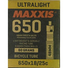 Maxxis 650 Ultralight Tube Tires and Tubes - Road Tubes Maxxis 650 x 18/25c 48mm Presta