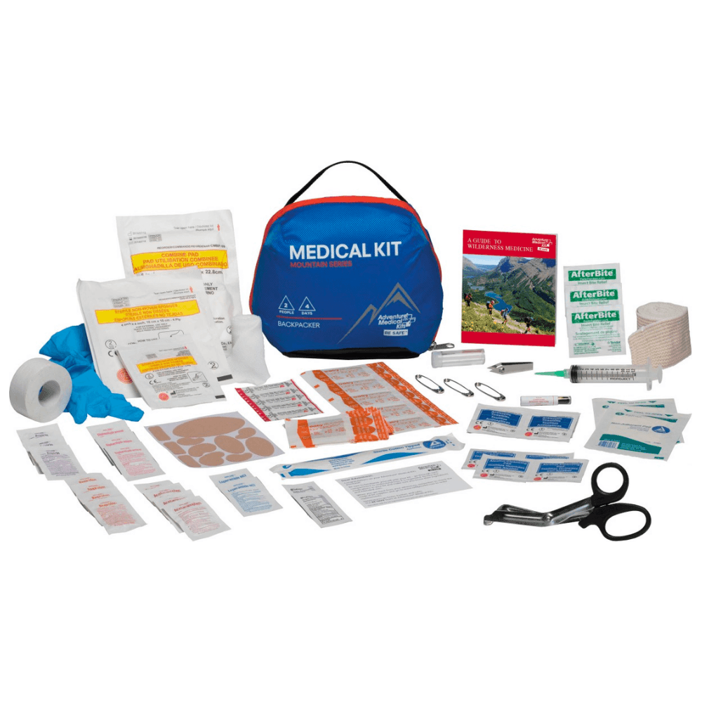 Mountain Backpacker Medical Kit Cycling Accessories - First Aid Adventure Ready Brands