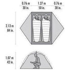 MSR Access Four-Season Ski Touring Tent Summer Gear - Tents MSR 2 Person