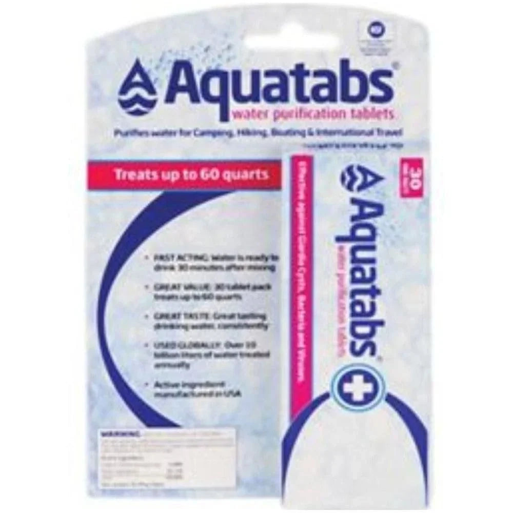 MSR Aquatabs Water Filters and Treatment MSR 30 pack