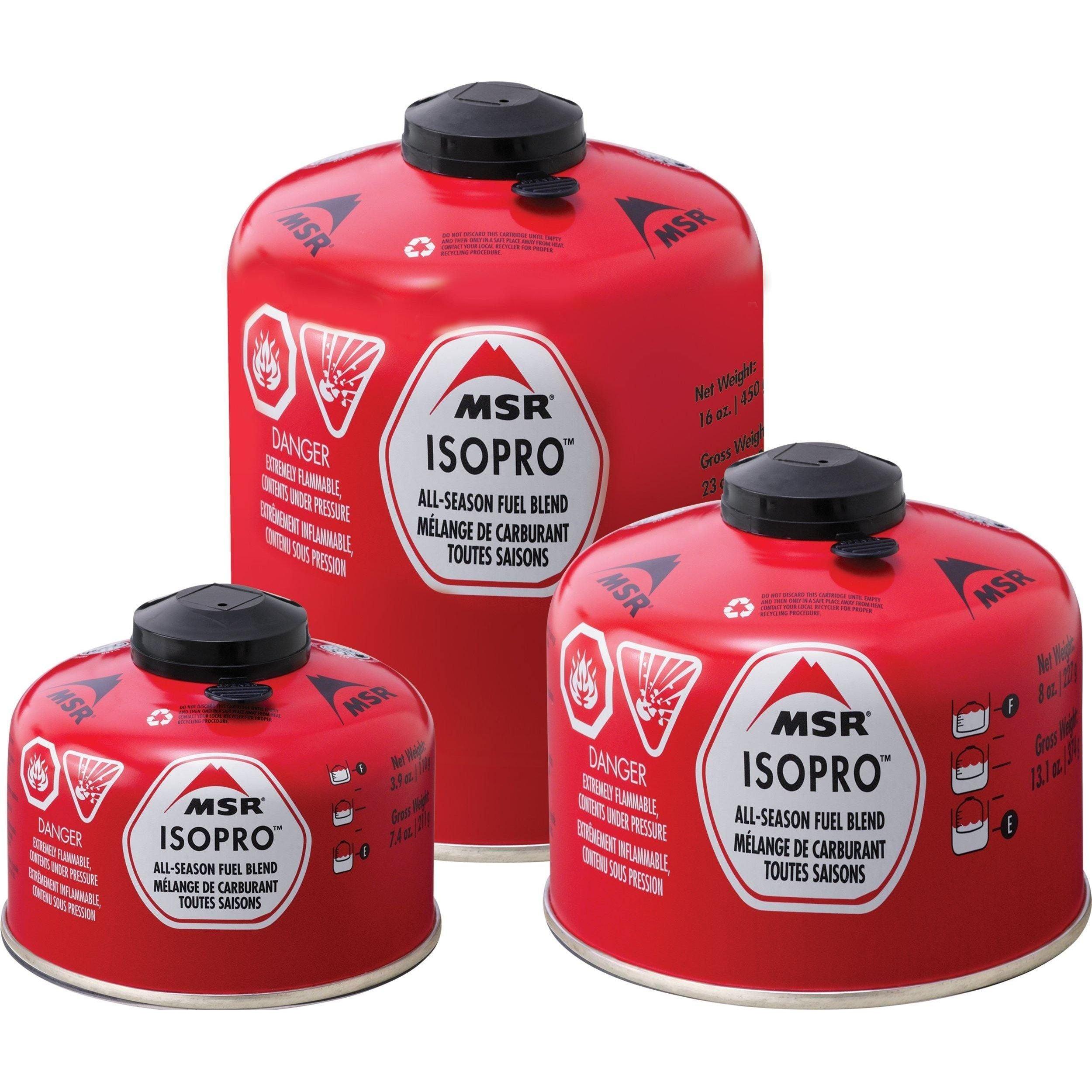 MSR Iso Pro Fuel Canister Summer Gear - Camping Stoves MSR