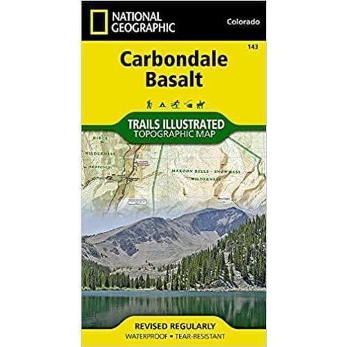 National Geographic Trails Illustrated Maps Library - Maps National Geographic Carbondale/Basalt - 143