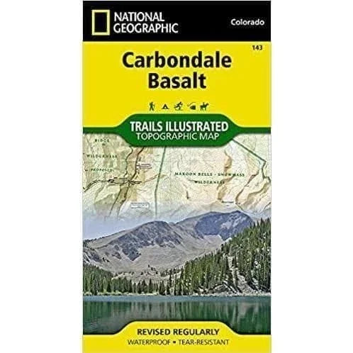 National Geographic Trails Illustrated Maps Library - Maps National Geographic Carbondale/Basalt - 143