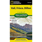 National Geographic Trails Illustrated Maps Library - Maps National Geographic Vail/Frisco/Dillion - 108
