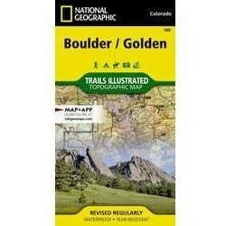 National Geographic Trails Illustrated Maps Library - Maps National Geographic Boulder / Golden - 100