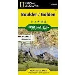 National Geographic Trails Illustrated Maps Library - Maps National Geographic Boulder / Golden - 100