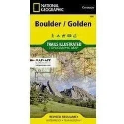 National Geographic Trails Illustrated Maps Library - Maps National Geographic Boulder / Golden - 100