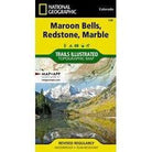 National Geographic Trails Illustrated Maps Library - Maps National Geographic Maroon Bells / Redstone / Marble - 128