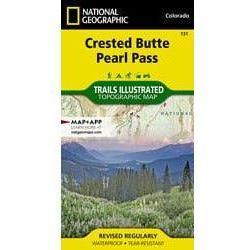 National Geographic Trails Illustrated Maps Library - Maps National Geographic Crested Butte / Pearl Pass - 131