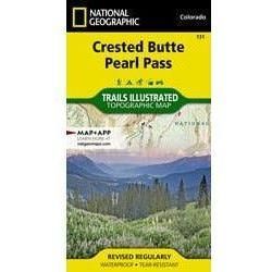 National Geographic Trails Illustrated Maps Library - Maps National Geographic Crested Butte / Pearl Pass - 131