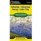 National Geographic Trails Illustrated Maps Library - Maps National Geographic Telluride / Silverton / Ouray / Lake City - 141