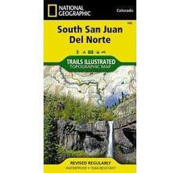 National Geographic Trails Illustrated Maps Library - Maps National Geographic South San Juan / Del Norte - 142