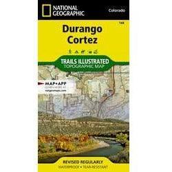National Geographic Trails Illustrated Maps Library - Maps National Geographic Durango / Cortez - 144