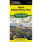 National Geographic Trails Illustrated Maps Library - Maps National Geographic Aspen/Independence Pass - 127