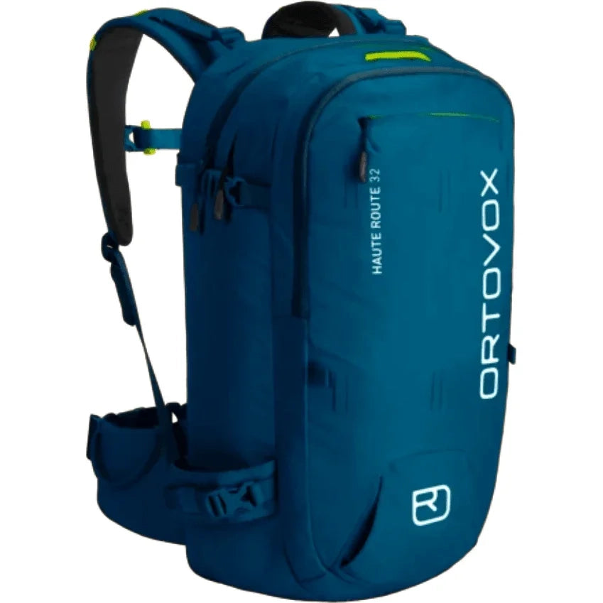 Ortovox Haute Route 32 Ski Touring Backpack (2026) Backpacks and Bags - Winter Pack Backcountry Ortovox Petrol Blue