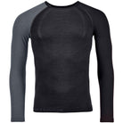 Ortovox M 120 Comp Light Long Sleeve Winter Apparel - Winter Apparel Mens Base Layer Top Ortovox Small black raven